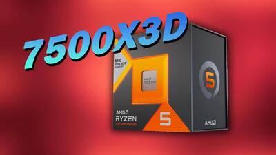  نتایج بنچمارک پردازنده AMD 7500X3D افشا شد: 8 درصد کندتر از 7600X3D