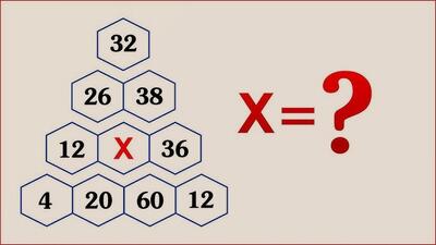  عدد گمشده را پیدا کنید: ۹۹٪ افراد نمی‌توانند این معمای هرمی را در 10 ثانیه حل کنند، آیا شما می‌توانید؟