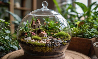  چطور در خانه تراریوم بسازیم؟ آموزش گام ‌به ‌گام برای افراد مبتدی