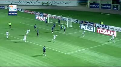  ویدیو: گل اول ذوب‌آهن به گل گهر توسط آرش قادری