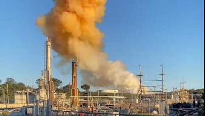  نشت آمونیاک در می‌سی‌سی‌پی آمریکا در پی انفجار یک کارخانه شیمیایی