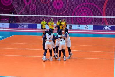  والیبال زیر ۱۶ سال آسیا؛ پیروزی دختران ایران برابر استرالیا