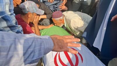  وداع غم‌انگیز با ستاره والیبال ایران؛ تشییع باشکوه صابر کاظمی در آق‌قلا