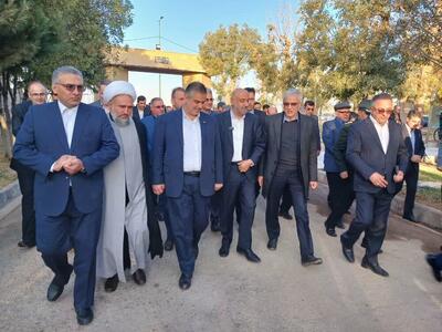  وزیر تعاون، کار و رفاه اجتماعی وارد استان مرکزی شد