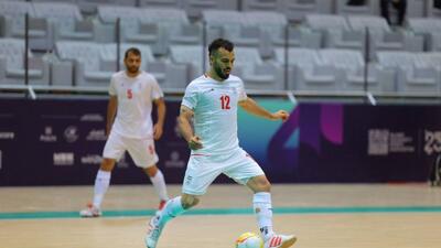  خلاصه بازی فوتسال ایران ۲-۲ افغانستان