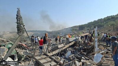  حملات هوایی رژیم صهیونیستی به جنوب لبنان + عکس و فیلم