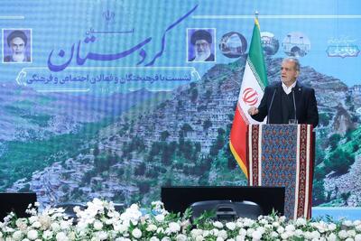  کردستان شایستگی دارد که الگوی توسعه و همدلی کشور باشد