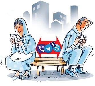  وقتی موبایل ریشه زندگی مشترک را می‌زند