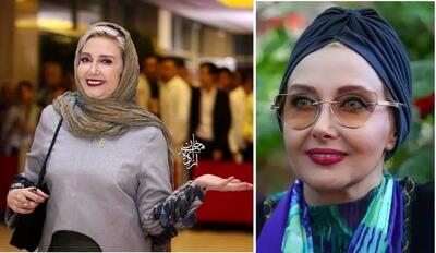  لحظه بوسه عاشقانه پسر جوان بر پیشانی کتایون ریاحی