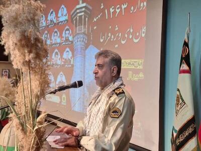  سردار ملکی: نیروهای انتظامی در خط مقدم مبارزه با ناامنی هستند