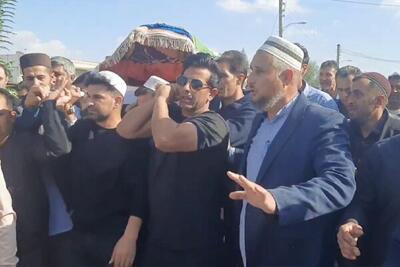  پیکر صابر کاظمی با حضور پرشور مردم ورزش دوست در آق‌قلا تشییع شد
