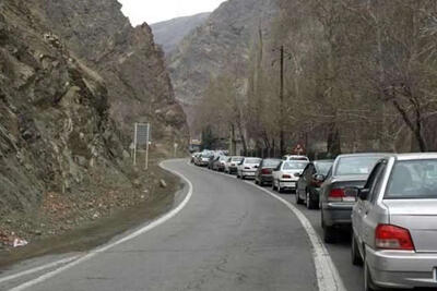  ترافیک سنگین در محورهای شمالی تهران و آزادراه‌ها
