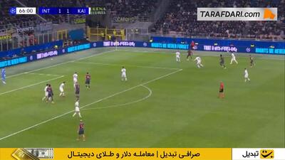  گل زیبای کارلوس آگوستو به غیرت (اینتر 2-1 غیرت آلماتی) - پارس فوتبال