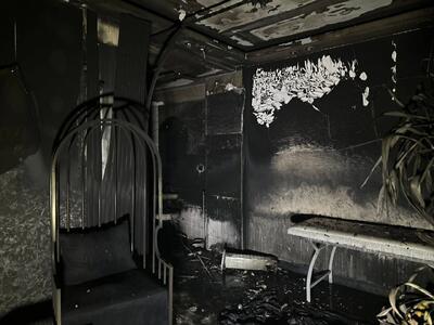  نجات کودک و مرد میانسال از آتش‌سوزی در بندرعباس - پارس فوتبال