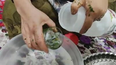  غذاهای محلی ایران: طرز تهیه خورشت کرفس روستایی + فیلم