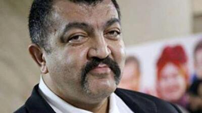  عکسی از دیدار گرم و صمیمی علی دایی با غول برره