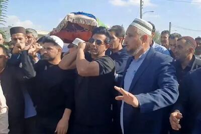  خروش خشم و اشک در آق‌قلا: تشییع پرشور پیکر صابر کاظمی، جامعه ورزشی را عزادار کرد