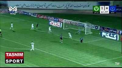  گل اول گل گهر مقابل ذوب آهن را ببینید + ویدیو