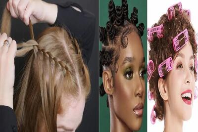  فر کردن مو بدون اتو، بابلیس و سشوار؟ آره میشه چرا که نه یه پارچه بیار بیا