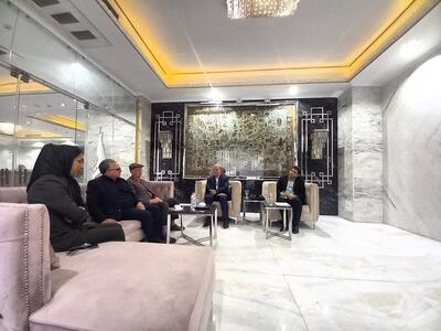  دیدار معاون بورس و امور دانشجویان خارج با فرماندار سمنان و اصناف در حاشیه نشست مدیران امور دانشجویی کشور