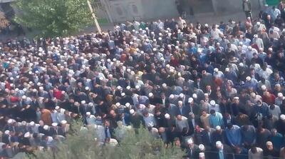  تصاویر تشییع پیکر صابر کاظمی؛ همه آمده بودند