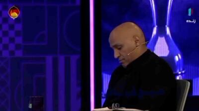 حرکت عجیب علیرضا منصوریان روی آنتن که سوژه شد