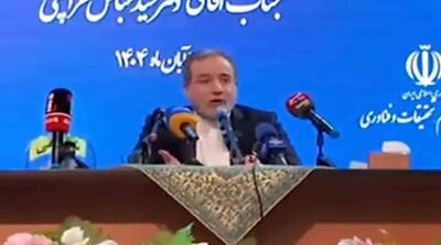  پاسخ محکم عراقچی به مخالفان برجام را ببینید