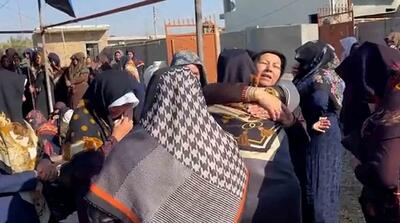  وضعیت دردآور مادر صابر کاظمی را ببینید