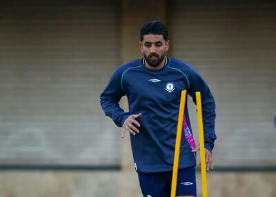  پیمان بابایی بازنشسته نشده، تمرین می‌کند!