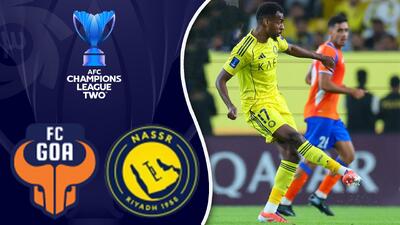  خلاصه بازی النصر 4 - گوا هند 0