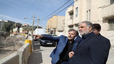  آخرین روند احداث تقاطع غیرهمسطح سپاه قم