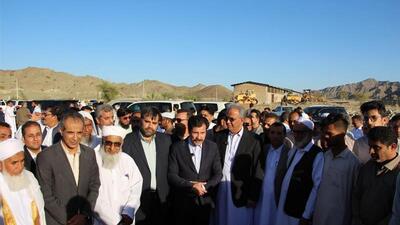  آغاز عملیات ساخت ۱۳۰۰ کلاس درس در سیستان و بلوچستان با حضور معاون رئیس‌جمهور