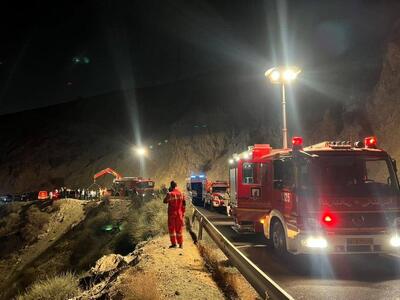  نجات معجزه‌آسای جوان ۱۸ ساله بعد از سقوط ۱۸۰ متری