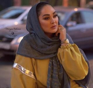  تاریخ امروز چهره‌ها|الهام حمیدی با یک میکاپ منحصربفرد