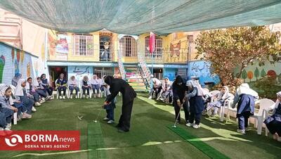  ترویج گلف در مدارس؛ روز دانش‌آموز با طعم هیجان مینی‌گلف در کرج