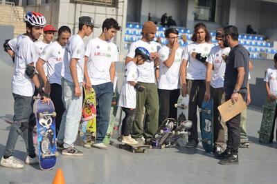  برگزاری کمپ استعدادیابی اسکیت‌برد در پارک آب و آتش