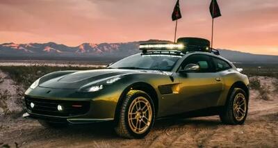  فراری، مرزها را درنوردید: هیولای V12، رقیب مستقیم پورشه در داکار