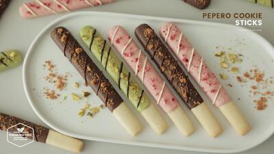  پپرو خانگی در ۳ طعم! دستور پخت کوکی های شکلاتی!