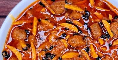  آموزش خورشت خلال کرمانشاهی همراه نکات خوشمزه شدن !