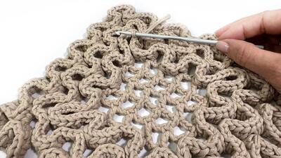  آموزش بافت مارپیچ برای فرش و پادری / روزانه بباف و بفروش