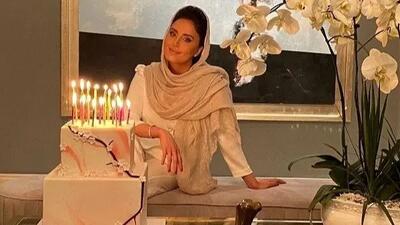  تصاویری از خانه مجلل الناز شاکردوست؛ شکوه فرش ایرانی و لوسترهای بلوری
