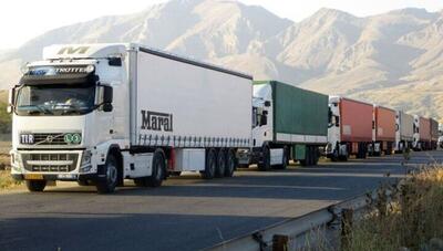  توقیف کامیون‌های ایران پشت مرزها/ صادرات زمین‌گیر شد