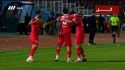  گل دوم پرسپولیس به استقلال خوزستان (کنعانی - پنالتی)