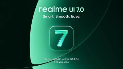  سیستم‌عامل Realme UI 7.0 با طراحی شیشه‌ای منتشر شد