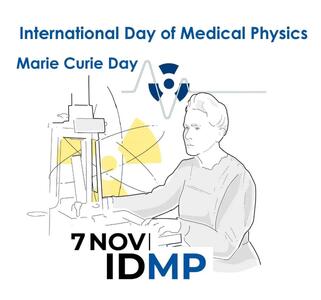  ‏۷ نوامبر روز جهانی فیزیک پزشکی⁩ یا ⁧ روز ماری کوری⁩ است