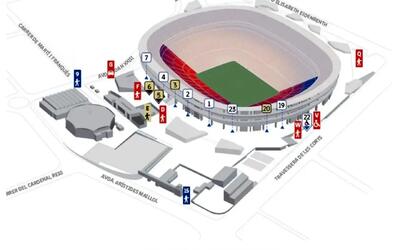  بازگشایی اسپاتیفای نیوکمپ: بارسلونا راهنمای ورود ایمن هواداران را منتشر کرد