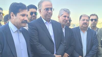  بازدید معاون رئیس جمهور از پروژه آبرسانی مشترک ایران، ژاپن و سازمان ملل در چابهار