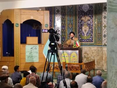  امام جمعه تربت‌حیدریه: مردم و مسوولان در برابر توطئه دشمنان هوشیار باشند