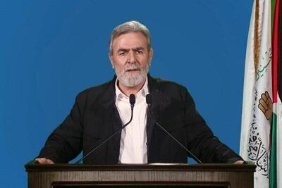  دبیرکل جهاد اسلامی فلسطین: سلاح مقاومت را زمین نمی‌گذاریم و همچنان در میدان ایستاده‌ایم