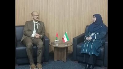  دیدار رئیس سازمان حفاظت محیط زیست کشورمان با وزیر محیط زیست و تغییر اقلیم عمان